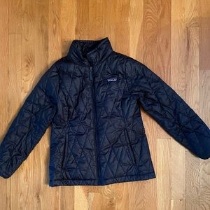 Kids Patagonia Nano, size M (10) navy blue EUC